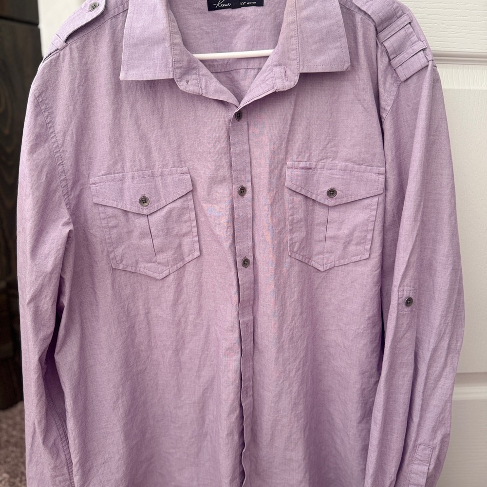 Kenneth Cole New York Purple Shirt
